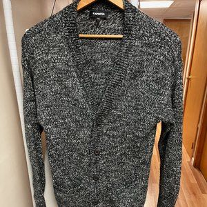 Express Marled Knit Cardigan